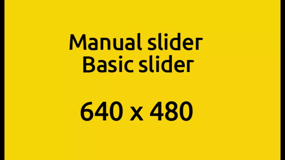 Manual slider_Basic slier Layout_640x480