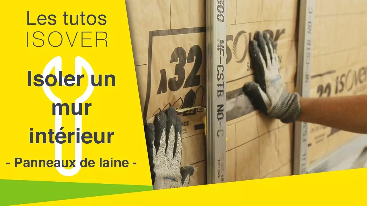 Isoler un mur avec panneaux de laine de verre ? La solution : le Système Optima avec GR32 | TUTOVER thumbnail